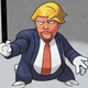 Donald Trump in Pokemon form.